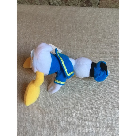 Disney Applause Vintage Donald Duck Bean Bag Plush with Tag 1998 - Picture 4 of 4